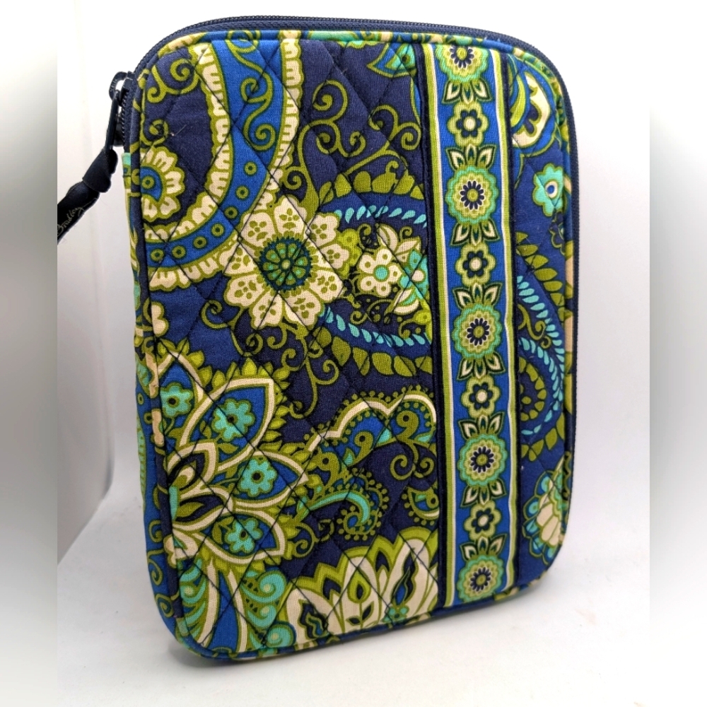 Floral Quilted Vera Bradley Tablet Sleeve 9" X 7"